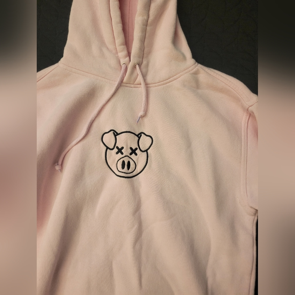 Killer Merch Pink Pig Hoodie Size Small Shane Dawson